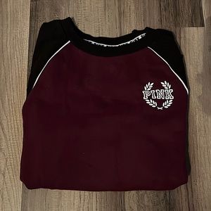 PINK burgundy sweatshirt